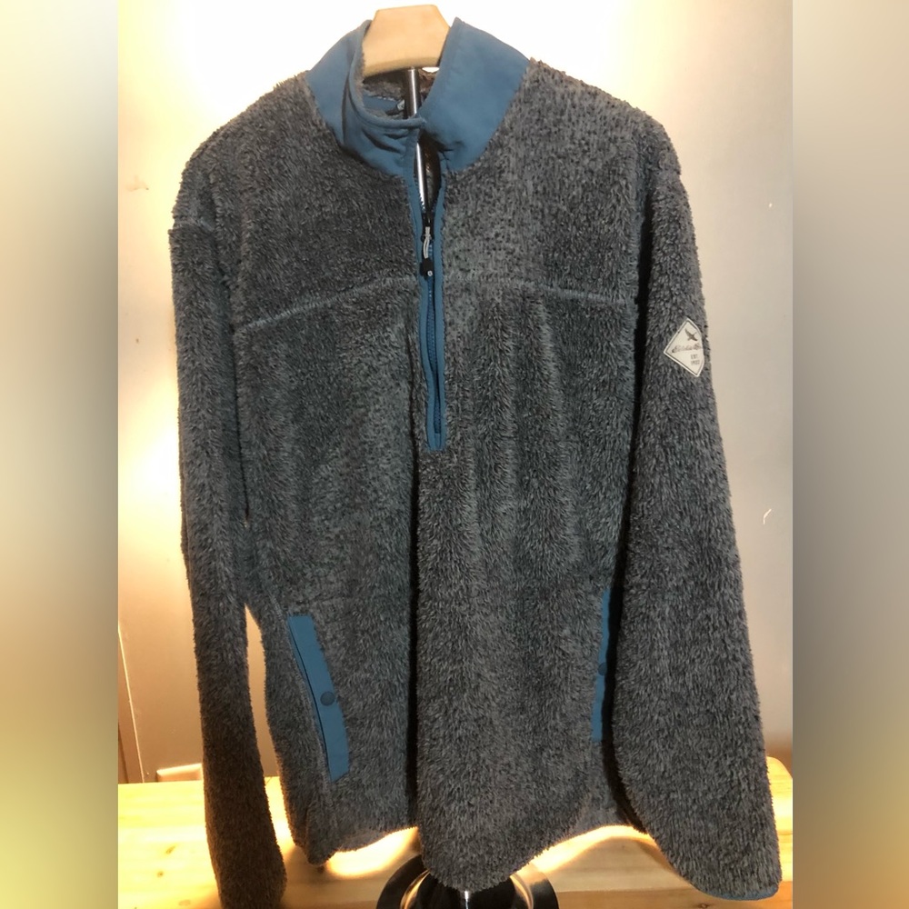 Men’s Eddie Bauer 1/4 Zip Fleece Sz XL